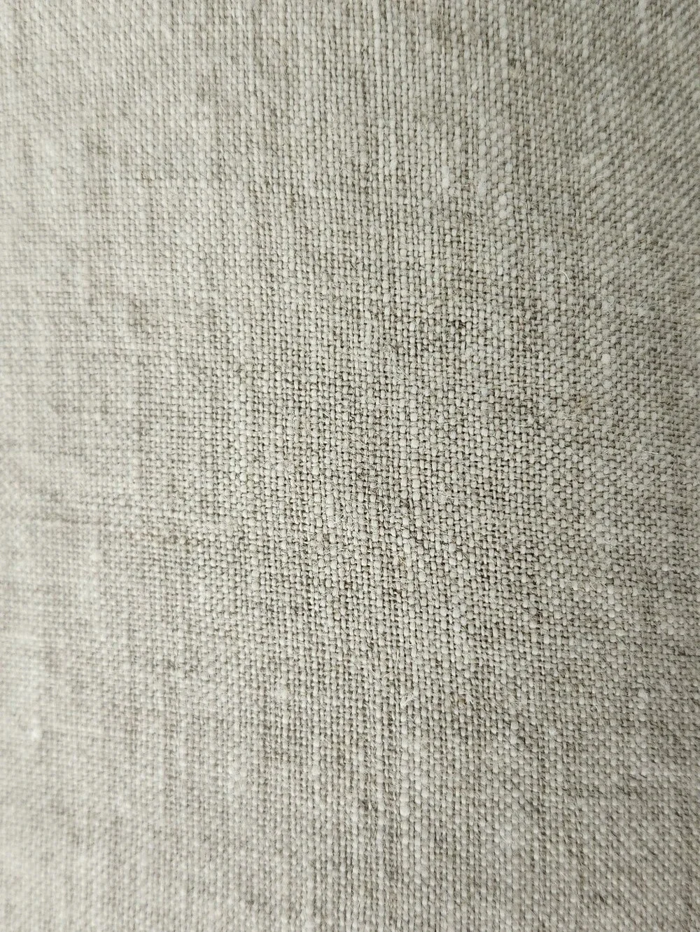 Quince 100% European Linen Duvet Cover Full/Queen Natural Chambray EUC